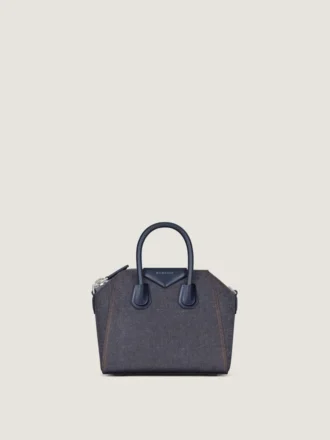 デニム製 ミニ Antigona Bag