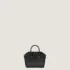 サテン素材のマイクロ・Antigona Bag（ストラス装飾）