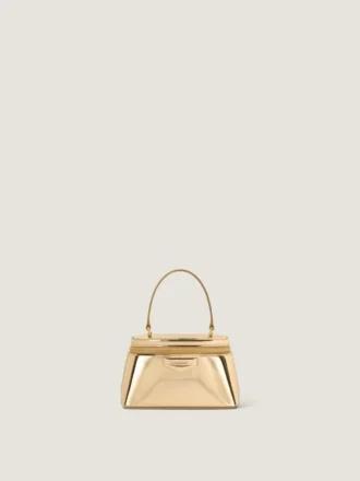 ミラーエフェクトレザー製 チェーン付き Antigona Bag