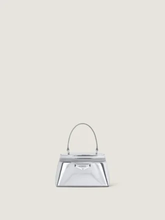 ミラーエフェクトレザー製 チェーン付き Antigona Bag