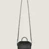 サテン素材のマイクロ・Antigona Bag（ストラス装飾）