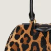 レオパード柄ポニーレザーと光沢のあるグレインレザーを使用したミニ・Antigona Bag・イースト・ウエスト・バッグ レオパード柄ポニーレザーと光沢のあるグレインレザーを使用したミニ・Antigona Bag・イースト・ウエスト・バッグ