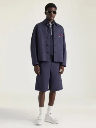 デニム製「Couture Seam」ジャケット(Givenchy Parisの刺繍入り) デニム製「Couture Seam」ジャケット(Givenchy Parisの刺繍入り)