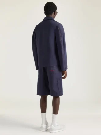 デニム製「Couture Seam」ジャケット(Givenchy Parisの刺繍入り) デニム製「Couture Seam」ジャケット(Givenchy Parisの刺繍入り)