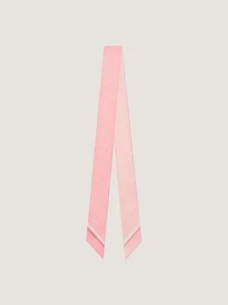 シルク製 Givenchy シャドウ バイカラー バンドゥ