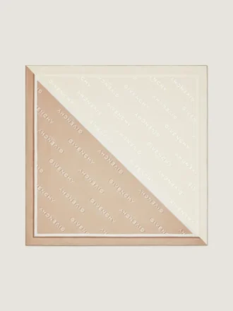 Givenchy シャドウ バイカラー シルク スクエア