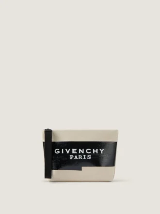 キャンバス製Givenchy・テープ・ポーチ