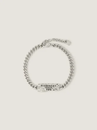 メタルとエナメル製 Givenchy テープ ブレスレット