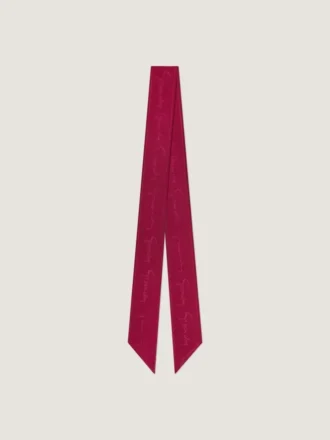 Givenchyのシグネチャー入りシルクジャカード製バンドゥ