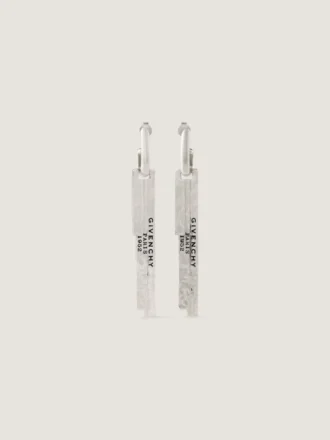 メタルとエナメル製のGivenchy・テープ・イヤリング