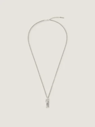 メタルとエナメル製のGivenchy テープ ネックレス