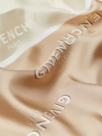 Givenchy シャドウ バイカラー シルク スクエア