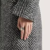 メタル&エナメル製 Givenchy テープ リング メタル&エナメル製 Givenchy テープ リング