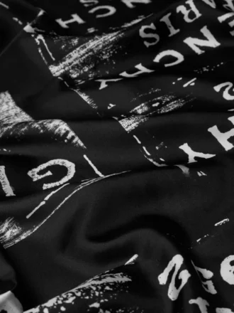 シルク製Givenchy・スタンプ・ショール