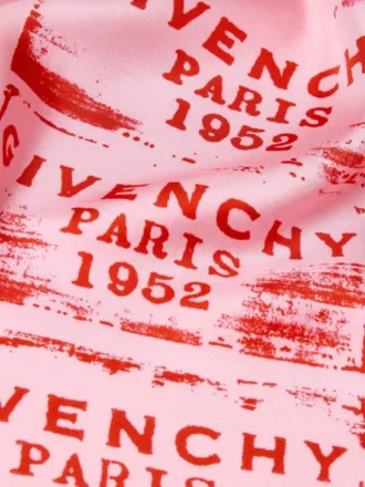 シルク製 Givenchy スタンプ・スクエア