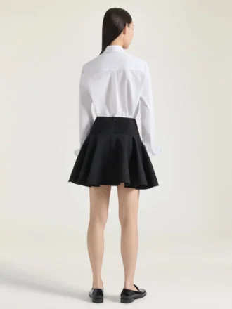 GIVENCHYの刺繍入りポプリンシャツ