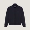 ジップアップスウェットシャツ(ウール・カシミア混紡、Givenchyパッチ付き) ジップアップスウェットシャツ(ウール・カシミア混紡、Givenchyパッチ付き)