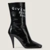 レザー製 スライスド・スクエア・Givenchy・テープ・アンクルブーツ レザー製 スライスド・スクエア・Givenchy・テープ・アンクルブーツ