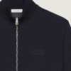 ジップアップスウェットシャツ(ウール・カシミア混紡、Givenchyパッチ付き) ジップアップスウェットシャツ(ウール・カシミア混紡、Givenchyパッチ付き)