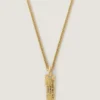 メタルとエナメル製のGivenchy テープ ネックレス メタルとエナメル製のGivenchy テープ ネックレス