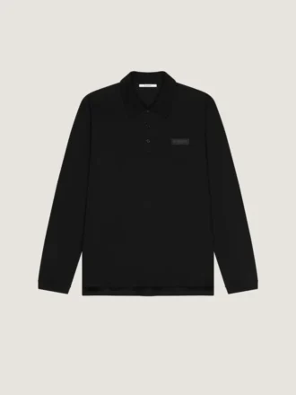 コットン製ポロシャツにGivenchy Parisのグログラン コットン製ポロシャツにGivenchy Parisのグログラン