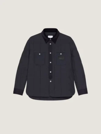 クチュール・シーム キルティング オーバーシャツ Givenchy Paris パッチ