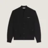 フリース素材のクチュール・シーム・カーディガン(Givenchy Parisの刺繍入り) フリース素材のクチュール・シーム・カーディガン(Givenchy Parisの刺繍入り)