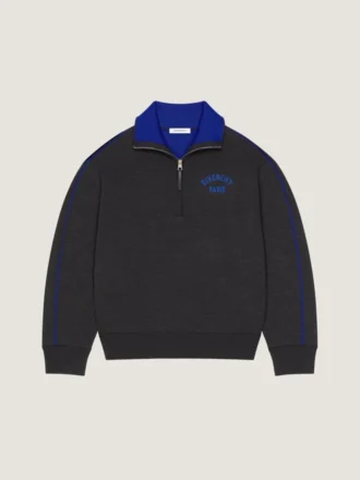 Givenchy Parisのジャカード柄をあしらったウール製クチュール・シーム・セーター