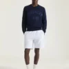 コットンニットのセーター、Givenchy Parisの刺繍入り コットンニットのセーター、Givenchy Parisの刺繍入り