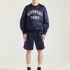 サテン素材のスウェットシャツ(Givenchy Parisの刺繍入り) サテン素材のスウェットシャツ(Givenchy Parisの刺繍入り)