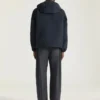 ポリファイユ素材のウィンドブレーカー、Givenchy Parisの刺繍入り ポリファイユ素材のウィンドブレーカー、Givenchy Parisの刺繍入り