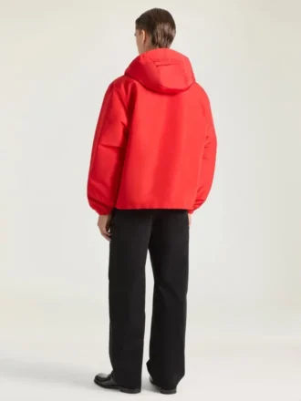 ポリファイユ素材のウィンドブレーカー、Givenchy Parisの刺繍入り
