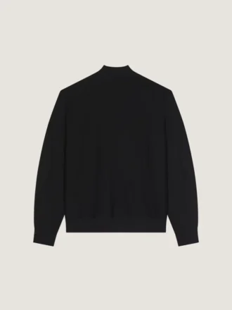 フリース素材のクチュール・シーム・カーディガン（Givenchy Parisの刺繍入り）