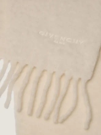 Givenchy Paris アルパカウール製 ラージスカーフ
