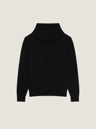 ウールとカシミア製のフーディー、Givenchy Parisの刺繍入り