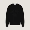 コットンニットのセーター、Givenchy Parisの刺繍入り コットンニットのセーター、Givenchy Parisの刺繍入り