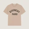 Givenchy Parisの刺繍入りコットンTシャツ
