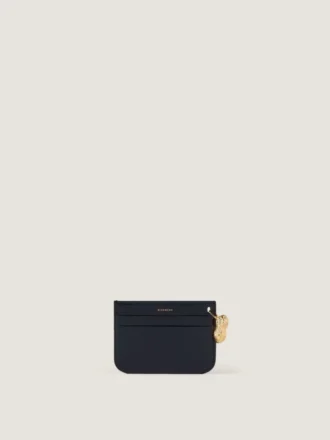 ボックスレザー製「ラッキーチャーム」カードホルダー