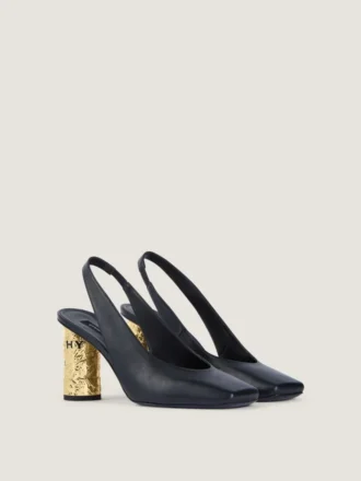 レザー製テープスリングバック