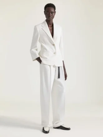 ウール製シングルブレストジャケット