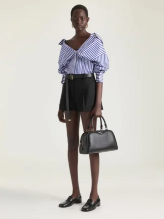 グレインレザー製 Antigona Bag イースト・ウエスト ボウリングバッグ