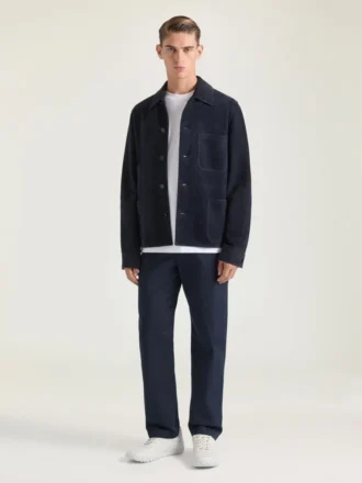 コットン製フィットチノパンツ