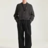 アルパカとヤクウールを使用したクチュール・シーム・セーター アルパカとヤクウールを使用したクチュール・シーム・セーター