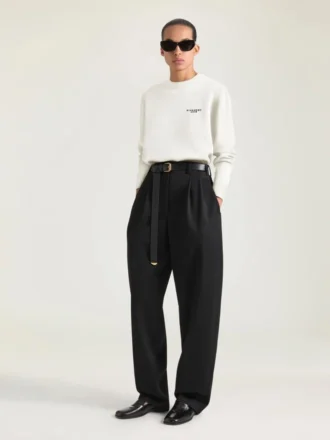 ウールとカシミアのセーター