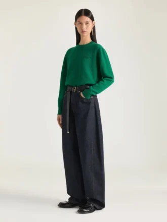 ウールとカシミアのセーター