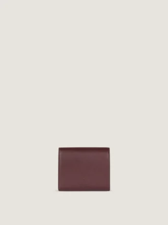 光沢レザー製デイウォレット