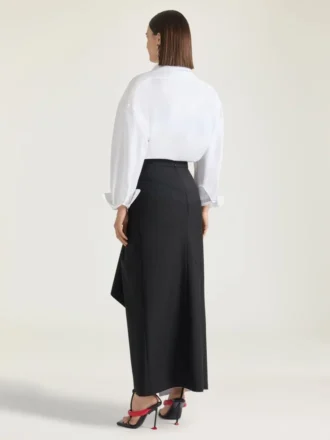 ポプリン素材のシャツ