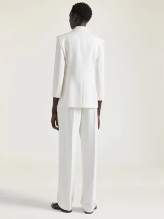 ウール製シングルブレストジャケット