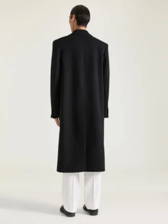 ウールとカシミアのコート
