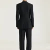 ウールツイル製のダブルプリーツ仕立てのパンツ ウールツイル製のダブルプリーツ仕立てのパンツ